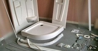 Установка душевой кабины Азнакаево, цена от 3063 руб.